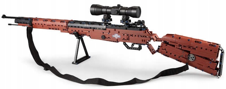 CADA KLOCKI KONSTRUKCYJNE KARABIN 653 EL + NABOJE