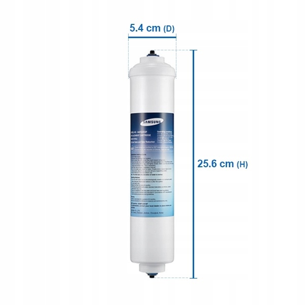 2x Filtr wody Samsung DA29-10105J HAFEX/EXP do Lodówki Zewnętrzny