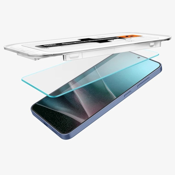 2x Szkło Hartowane Szybka SPIGEN EZ FIT +Aplikator do Samsung Galaxy S25