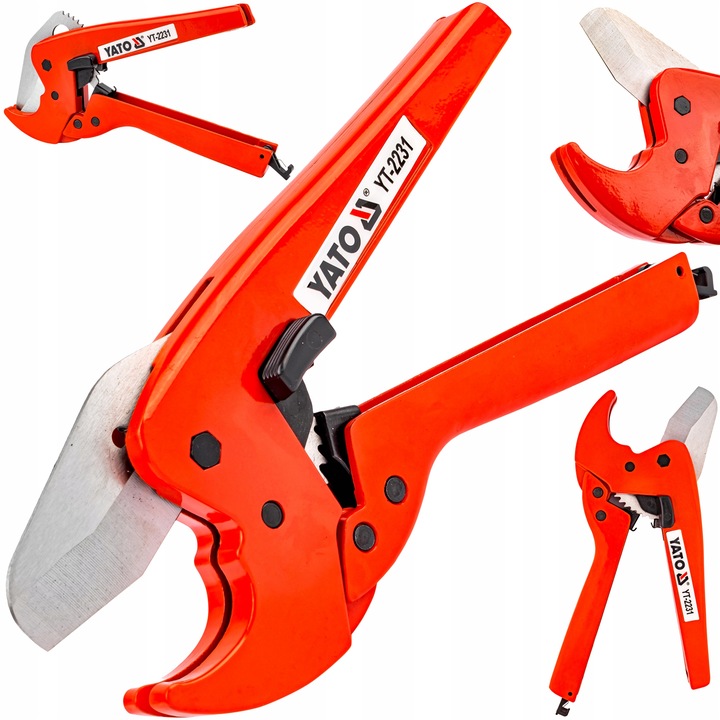 NOŻYCE OBCINAK SZCZYPCE DO RUR PCV PP 3-42MM YATO