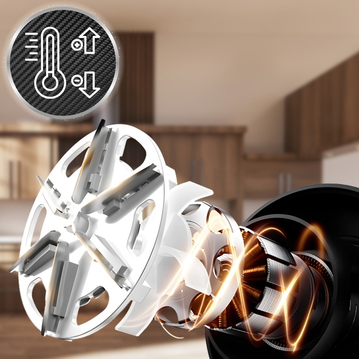 GOLARKA DO UBRAŃ TKANIN SWETRÓW MOCNA AKUMULATOROWA USB-C 3 TRYBY 6