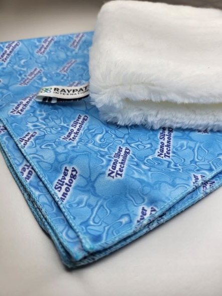 Raypath Zestaw UNIWERSALNY na start Rękawica Biała m +Sunbeam + szare mydło