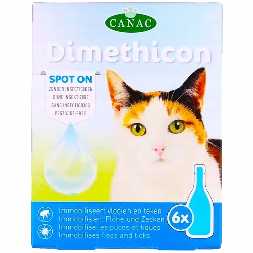 PREPARAT PRZECIW PCHŁOM I KLESZCZOM DLA KOTÓW NA KROPLE PCHŁY I KLESZCZE