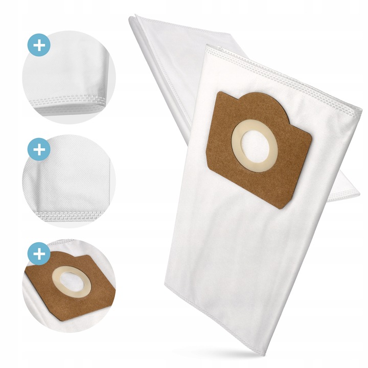 Worki do odkurzacza Bosch Gas 15 20 Makita VC2512L syntetyczne 10