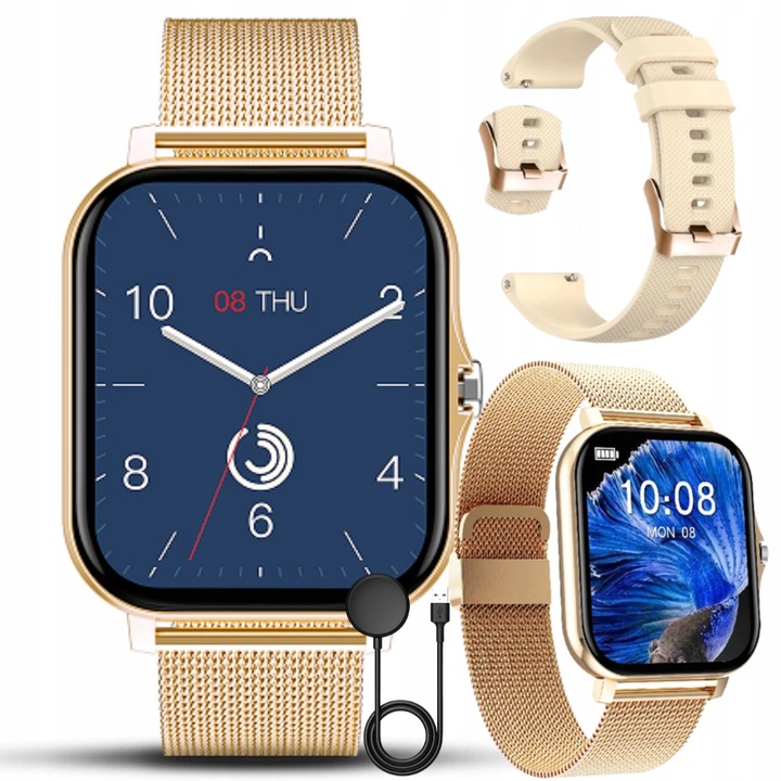 SMARTWATCH DAMSKI ZEGAREK BLUETOOTH ROZMOWY PL