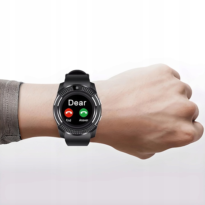 SMARTWATCH V8 ZEGAREK SMART WATCH PL KARTA SIM SD