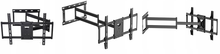 85cm Długi Uchwyt do Telewizora 32 40 43 48 49 50 55 58 cali Wieszak TV
