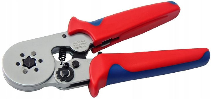 ZACISKARKA DO KABLI SZEŚCIOKĄTNA PRASKA TULEJEK KONEKTORÓW ZESTAW 1200