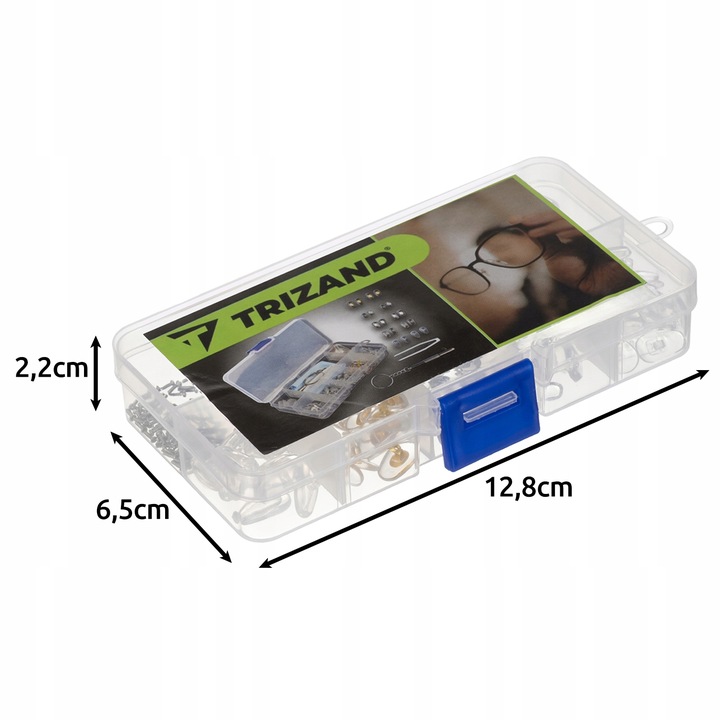 Zestaw do Naprawy Okularów Komplet Naprawczy Noski Śrubki Śrubokręt