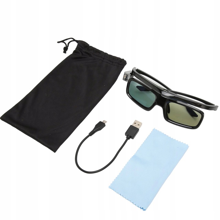 DLP LINK PROJEKTOR OKULARY 3D AKTYWNA MIGAWKA