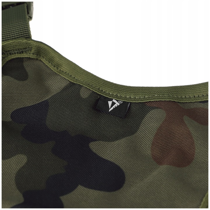 UCHWYT NA HEŁM KASK OCHRONNY KARIMATĘ ŚPIWÓR NOSZAK NA PLECAK PL CAMO wz.93