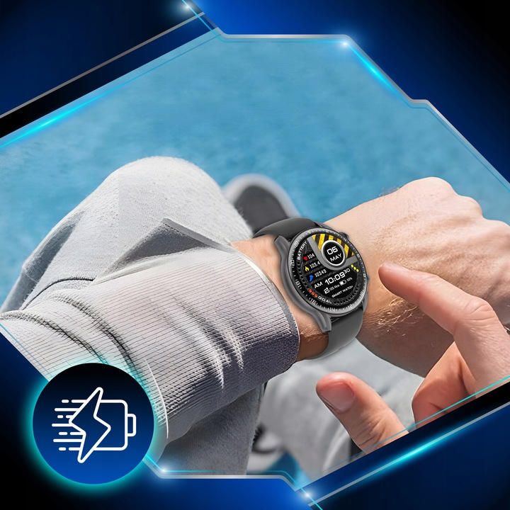 Smartwatch Zegarek Męski 2 gen Polskie Menu Połączenia Sport Smart Watch