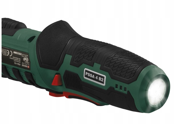 PARKSIDE PSSA 4 B2 Wkrętarka 4V obrotowa rękojeść 10Nm 26 bitów ZESTAW 30w1