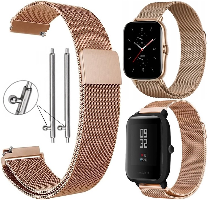 PASEK DO XIAOMI AMAZFIT GTS 2 2e 3 4 MINI BIP 3 U PRO LITE 3 PRO S GTR 42MM