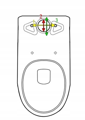 Spłuczka Zbiornik do Kompakt WC dolnopłuk 3/6 litr zawory w komplecie
