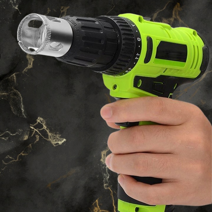 WZMOCNIONE OTWORNICE DIAMENTOWE DO GRESU PŁYTEK GLAZURY SZKŁA 10szt