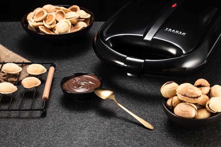 Opiekacz do orzeszków CIASTEK elektryczny 24 foremki FORMA TRANSA XXL