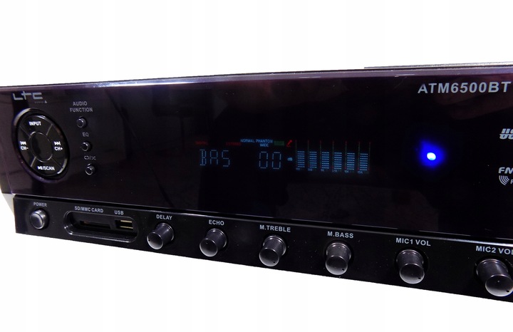 KOLUMNY ESTRADOWE 1600W + KOŃCÓWKA BT NAGŁOŚNIENIE