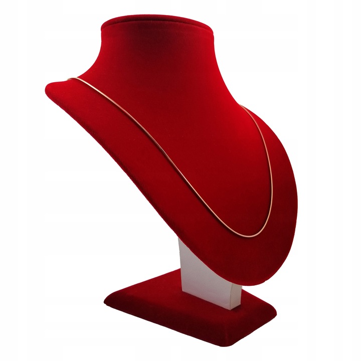 ŁAŃCUSZEK STAL CHIRURGICZNA, ZŁOTY, POZŁACANY SPLOT ŻMIJKA / LINKA / ŻYŁKA