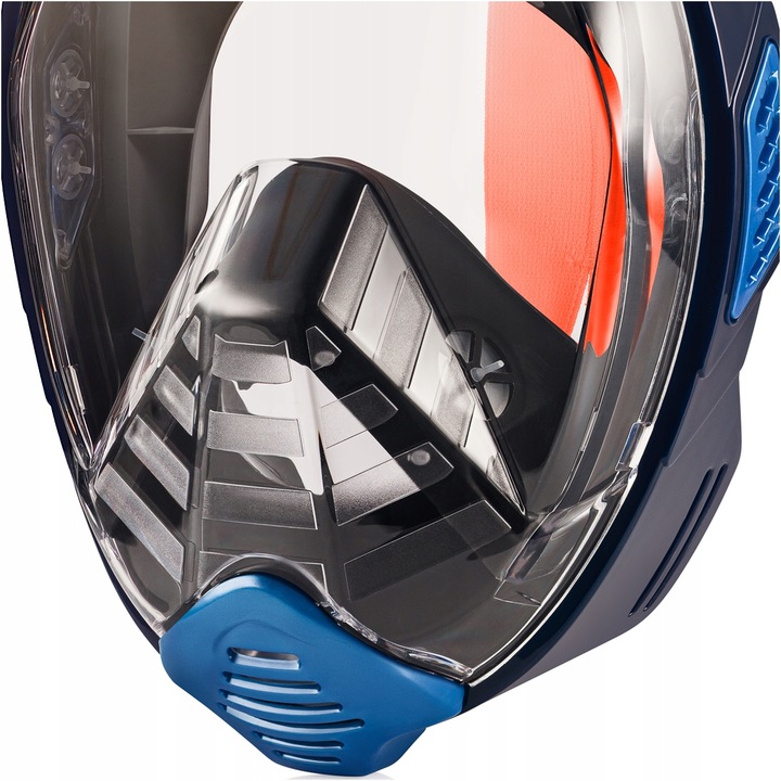 MASKA DO NURKOWANIA SNORKELINGU PEŁNOTWARZOWA NA CAŁĄ TWARZ DO WODY S/M