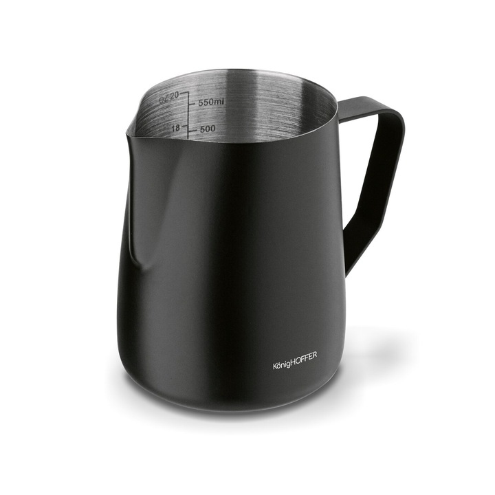 Dzbanek DO SPIENIANIA MLEKA metalowy MLECZNIK 0,6l