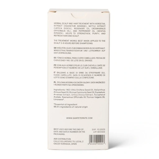 NATURALNA wcierka do włosów pobudzająca wzrost