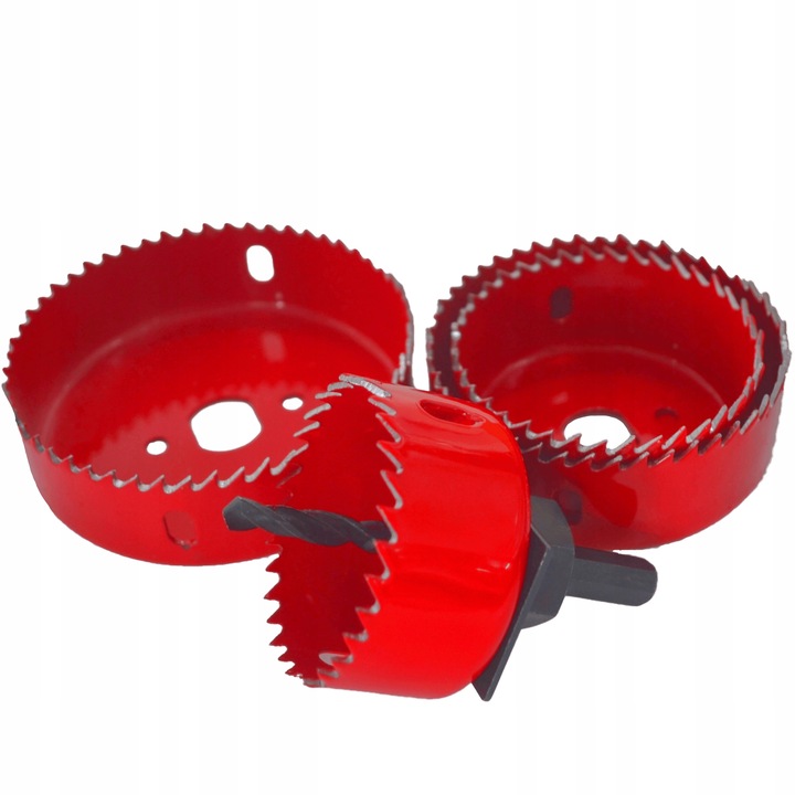 ZESTAW OTWORNIC DO DREWNA FREZÓW 19 - 127 MM 16 ELEMENTÓW HOLDX