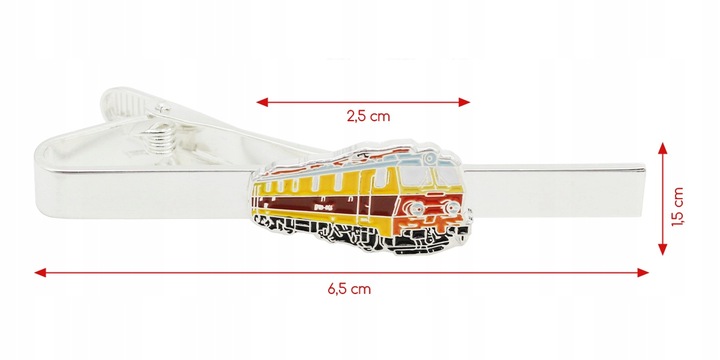 Spinka do krawata z etui Lokomotywa EP09