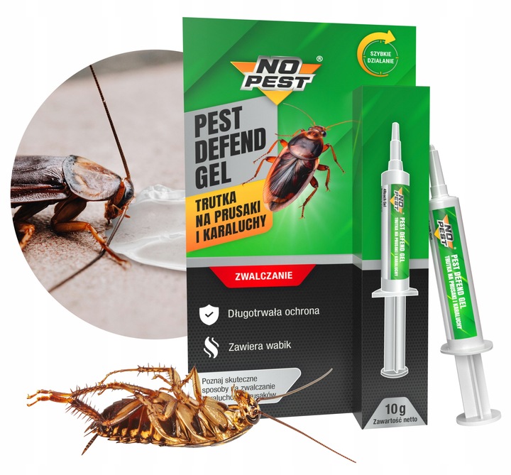 ŚRODEK ŻEL PASTA TRUTKA NA KARALUCHY PRUSAKI PREPARAT NO PEST