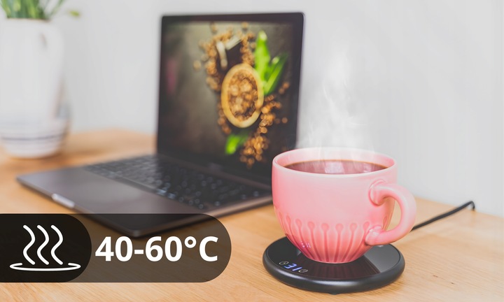 Podgrzewacz do Kubka Kawy Herbaty Podstawka pod Kubek do Biura na