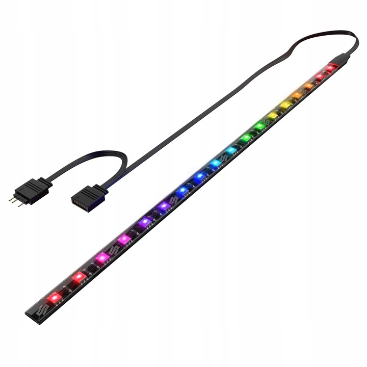 Taśmy LED SilentiumPC Aurora Stripes ARGB 2x30cm