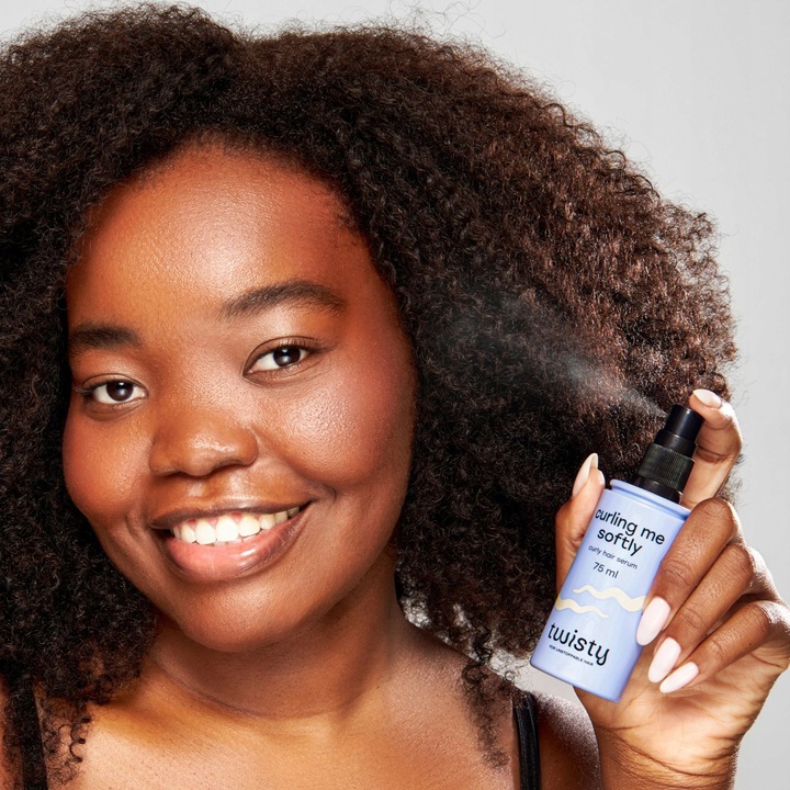 OLEJEK do WŁOSÓW KRĘCONYCH ochronne SERUM ułatwia rozczesywanie TWISTY