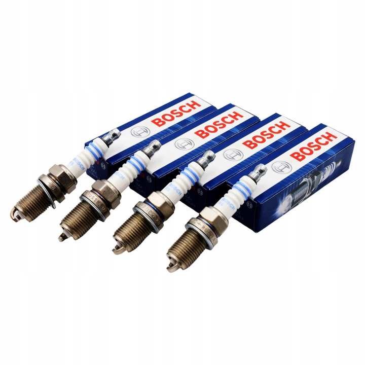 4x wieca Zapłonowa Bosch SUPER PLUS +8 FR7DC+ 0242235666