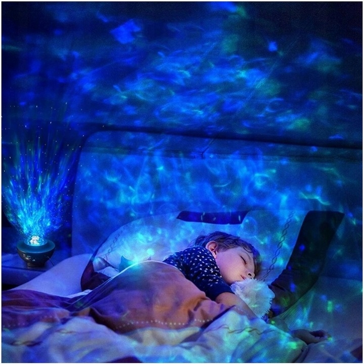 PROJEKTOR GWIAZD STAR LED LAMPKA NOCNA BLUETOOTH