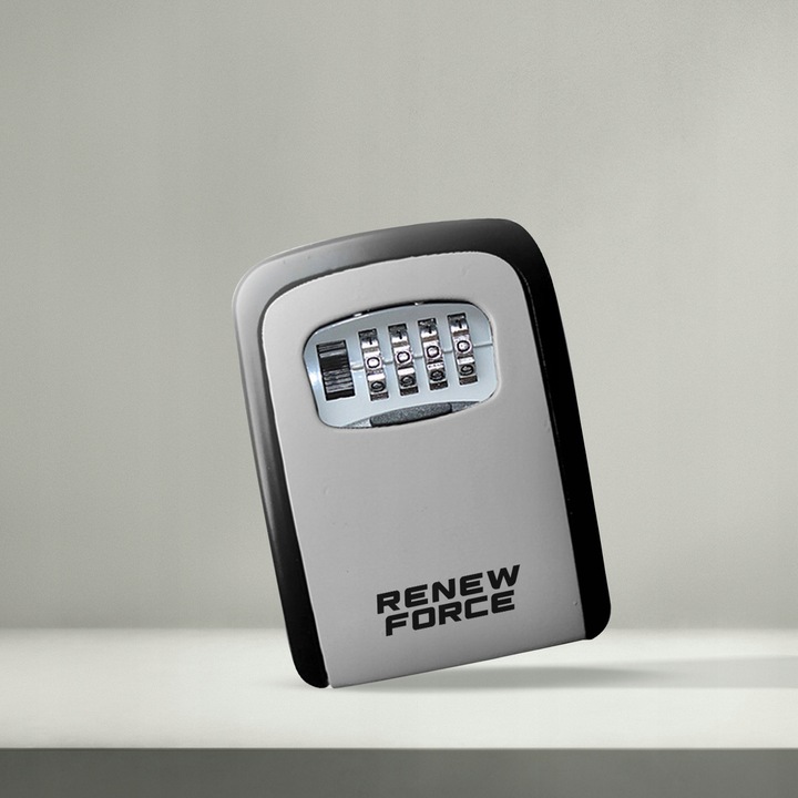 Metalowy Sejf na Klucze Zewnętrzny Skrzynka Szafka Kasetka na Szyfr Kod