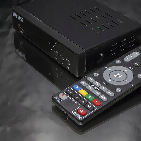 Tuner dekoder DVB-T/T2 WIWA H.265 PRO TV naziemna