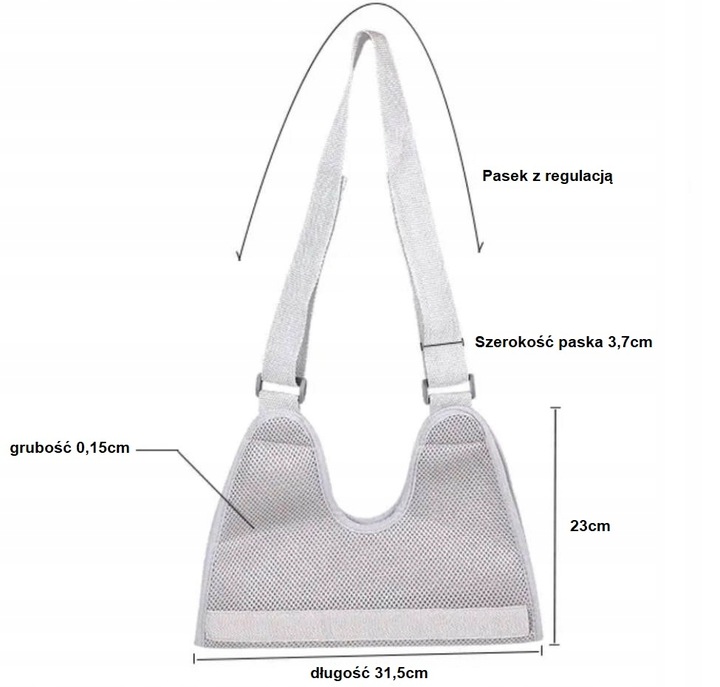 TEMBLAK kończyny górnej na bark PRZEWIEWNY LEKKI