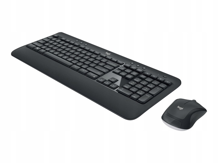 Zestaw Logitech MK540 Bezprzewodowy Klawiatura i Mysz QWERTY czarny