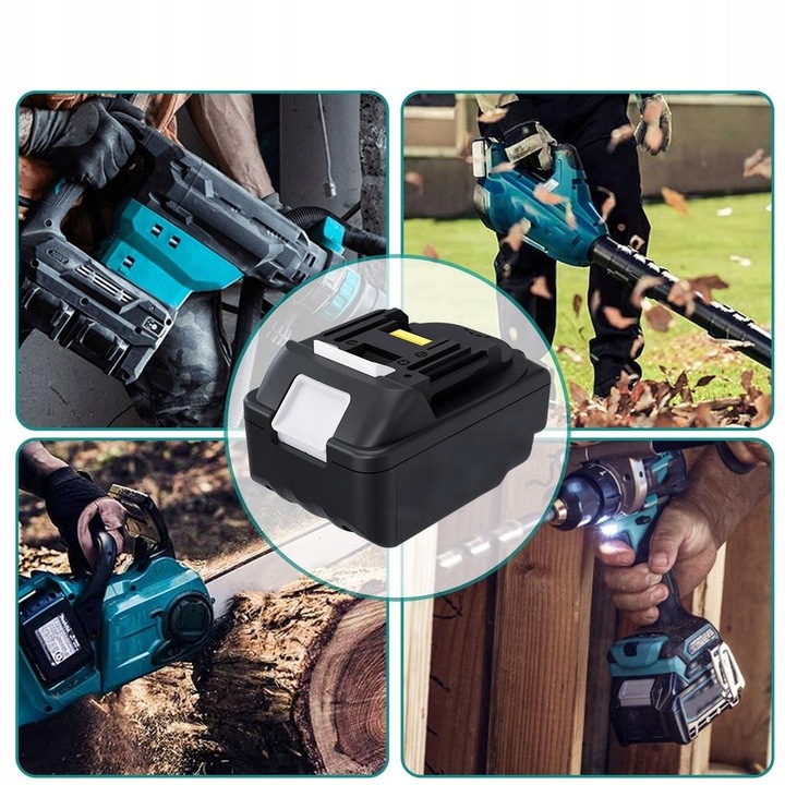 AKUMULATOR ZAMIENNIK DO MAKITA BATERIA 18V 6,0 Ah BL1860 6AH