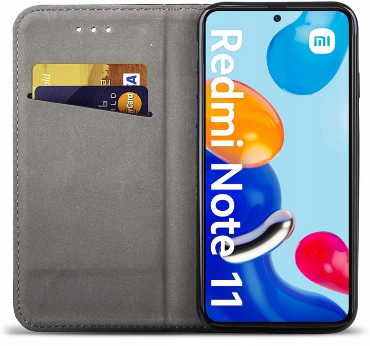 Etui S-MAGNET + SZKŁO do XIAOMI REDMI NOTE 11