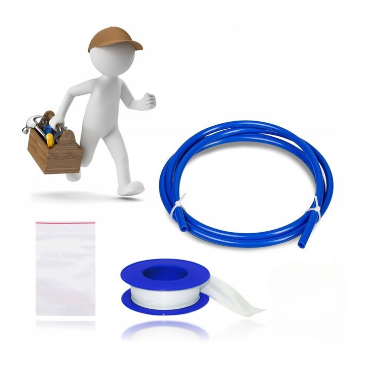 Wkłady do Filtra Wody Osmoza RO6 WWL2 WML2 DUŻY ZESTAW KOMPLET WKŁADÓW