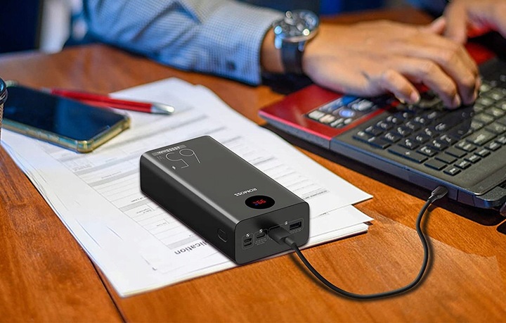 Romoss Powerbank PEA40 Pro 40000mAh 65W Wyświetlacz LED USB USB-C QC 4.0 PD