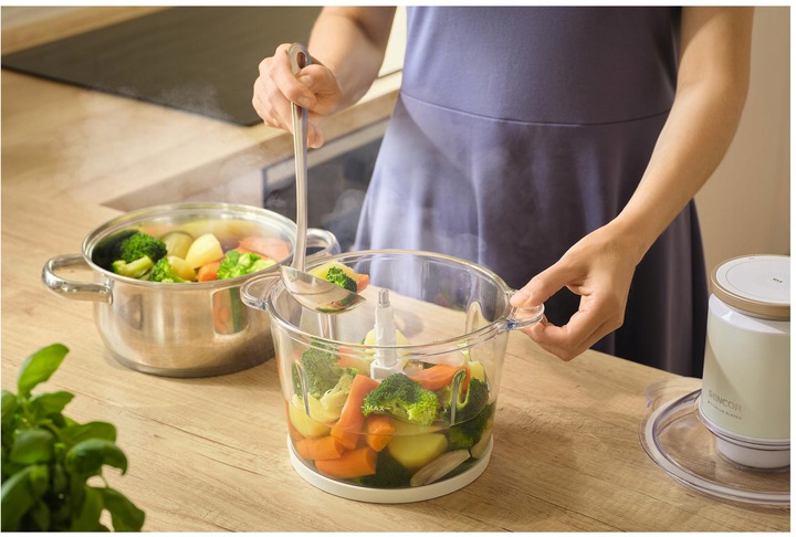 ELEKTRYCZNY ROZDRABNIACZ SIEKACZ DO WARZYW ŻYWNOŚCI SENCOR 2,7L 800W