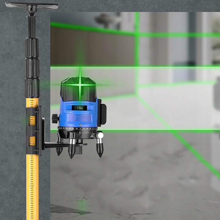 STABILNA Tyczka Statyw do Lasera Poziomicy Laserowej ROZPOROWA XL