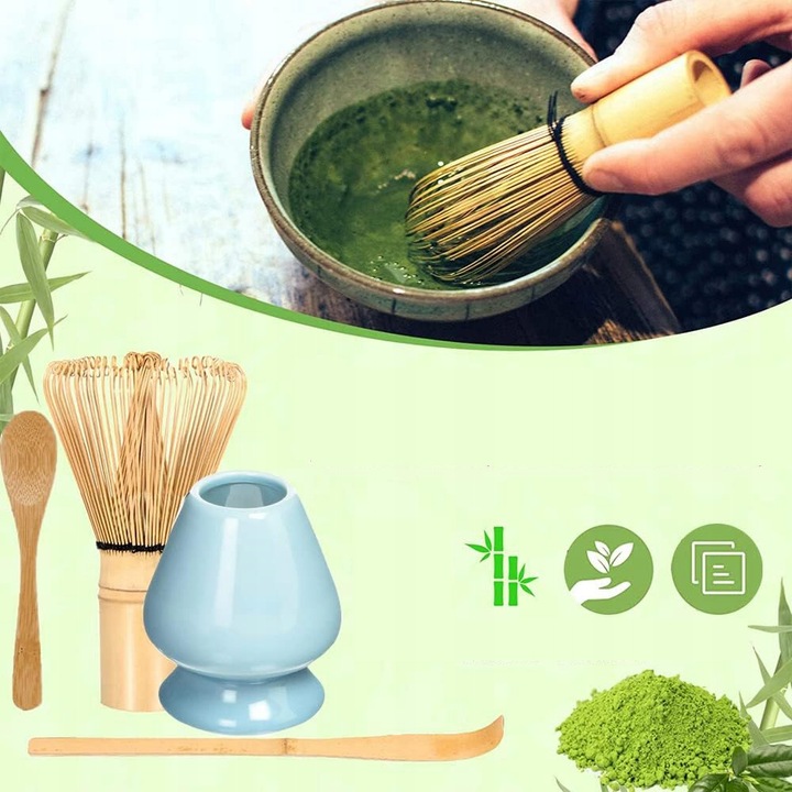 ZESTAW PREZENTOWY STARTOWY DO HERBATY MATCHA