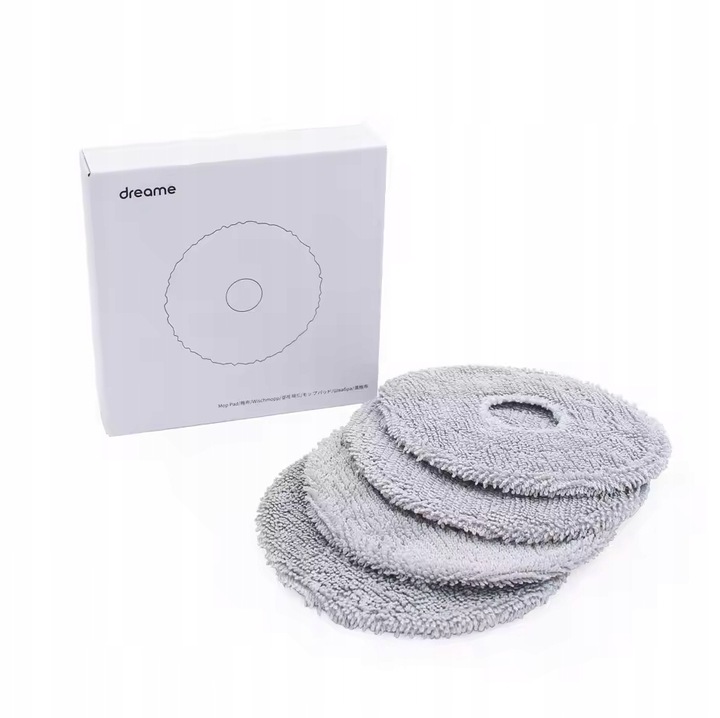 4x ORYGINALNY Mop ściereczka do Dreame L10 L20 X40 X50 L40 MOVA S10+