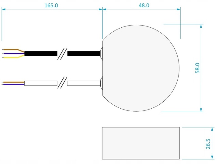 Zasilacz Do Taśmy LED 24V 30W 1A Stałonapięciowy Transformator DC IP66