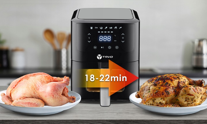 Frytkownica Beztłuszczowa Air Fryer 4L Frytownica Programy Piekarnik