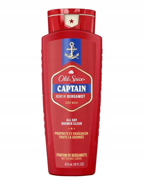 Old Spice Captain Żel Pod Prysznic I Szampon Dla Mężczyzn 1000ml