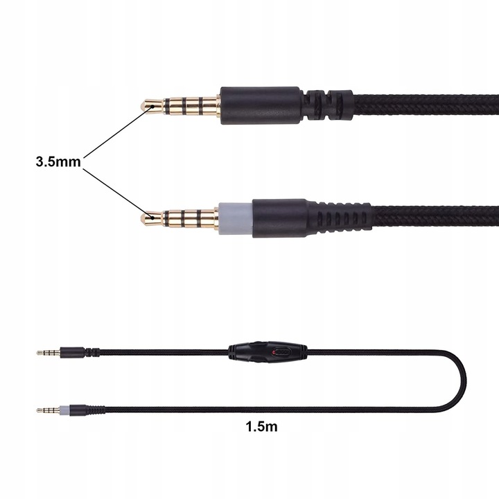 KABEL PRZEWÓD do KINGSTON HYPERX CLOUD ALPHA